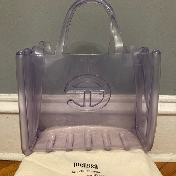 ✨HOST PICK✨MELISSA x TELFAR Medium Jelly Shopper - Clear✨HOST PICK✨ - Picture 4 of 8